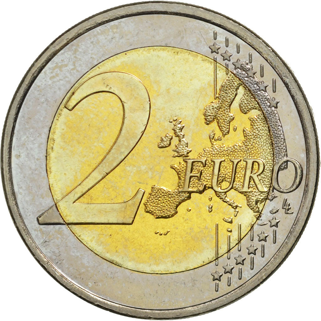 Finland, 2 Euro, 150 years, 2010, MS(63), Bi-Metallic