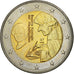Netherlands, 2 Euro, Eloge de la Folie, 2011, MS(63), Bi-Metallic