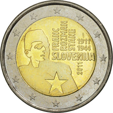 Eslovenia, 2 Euro, Franc Rozman-Stane, 2011, SC, Bimetálico