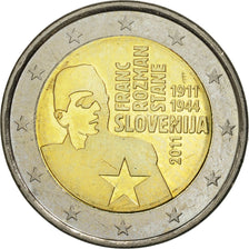 Slovenia, 2 Euro, Franc Rozman-Stane, 2011, SPL, Bi-metallico