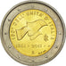 Italy, 2 Euro, 150 dell unita italia, 2011, MS(63), Bi-Metallic