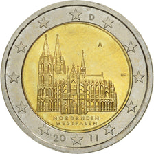 Germany, 2 Euro, Cologne, 2011, MS(63), Bi-Metallic