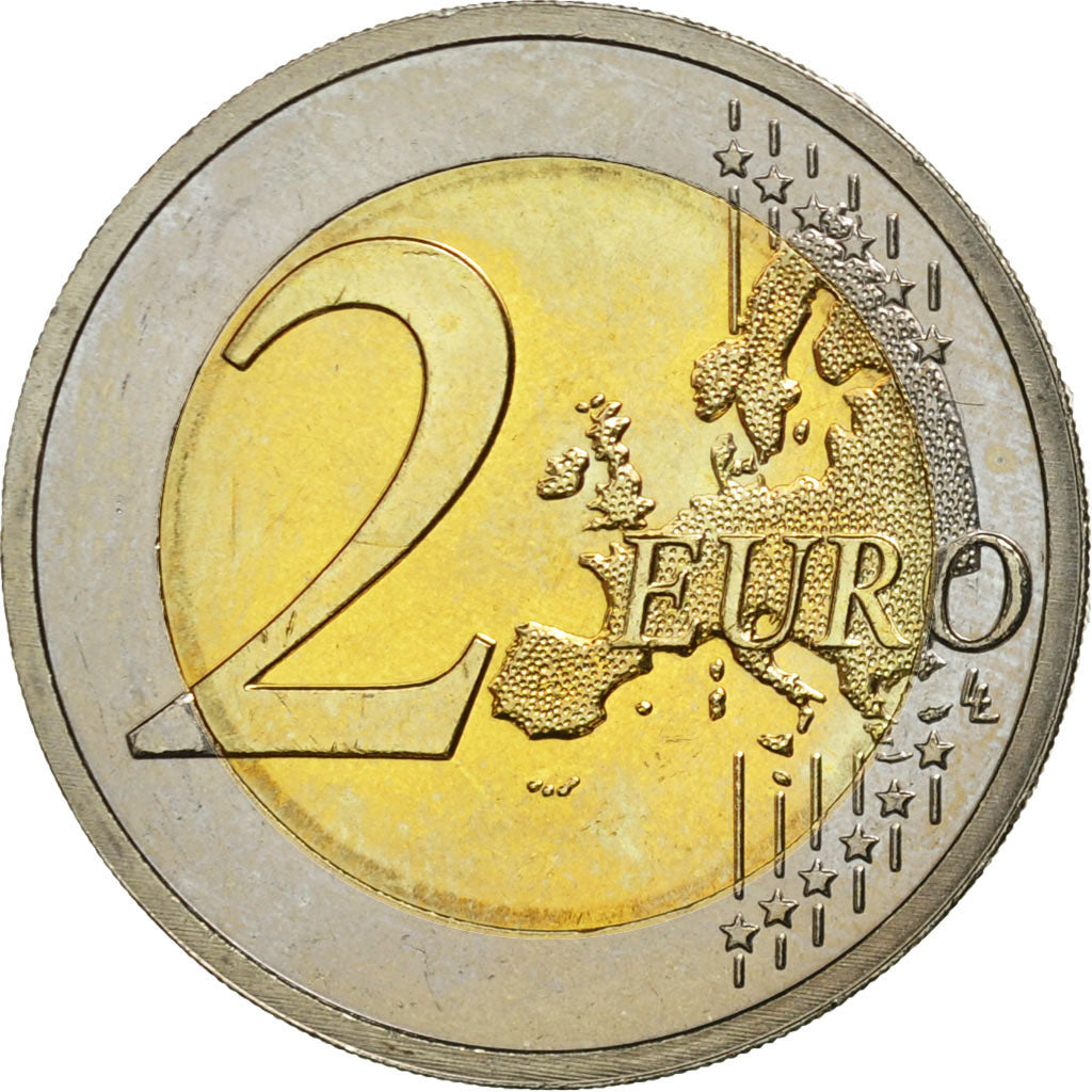 Luxembourg, 2 Euro, Grand-Duché, 2011, MS(63), Bi-Metallic