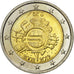 Belgia, 2 Euro, €uro 2002-2012, 2012, MS(63), Bimetaliczny