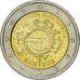 Grecja, 2 Euro, €uro 2002-2012, 2012, MS(63), Bimetaliczny