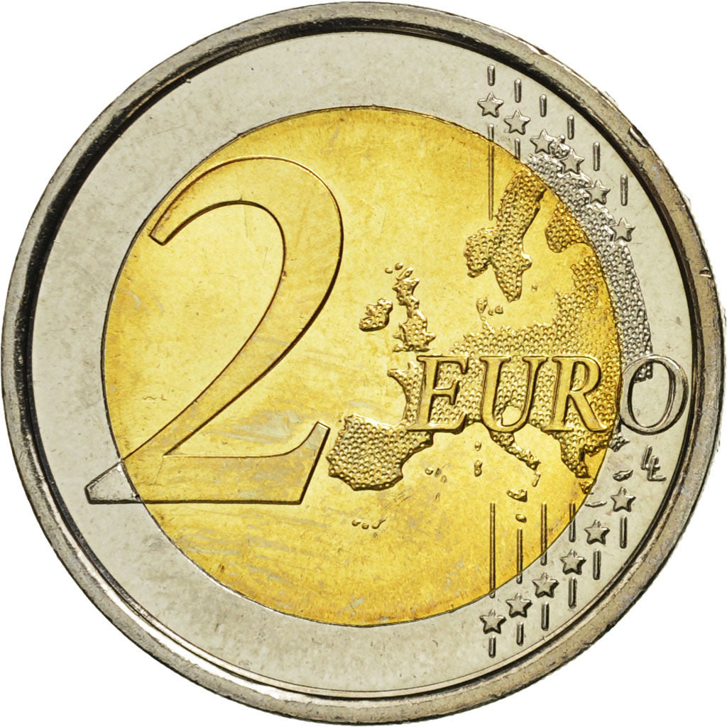 Spain, 2 Euro, €uro 2002-2012, 2012, MS(63), Bi-Metallic
