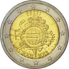 Estonia, 2 Euro, €uro 2002-2012, 2012, MS(63), Bi-Metallic