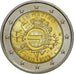 San Marino, 2 Euro, €uro 2002-2012, 2012, MS(63), Bi-Metallic