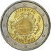 Luxembourg, 2 Euro, €uro 2002-2012, 2012, MS(63), Bi-Metallic