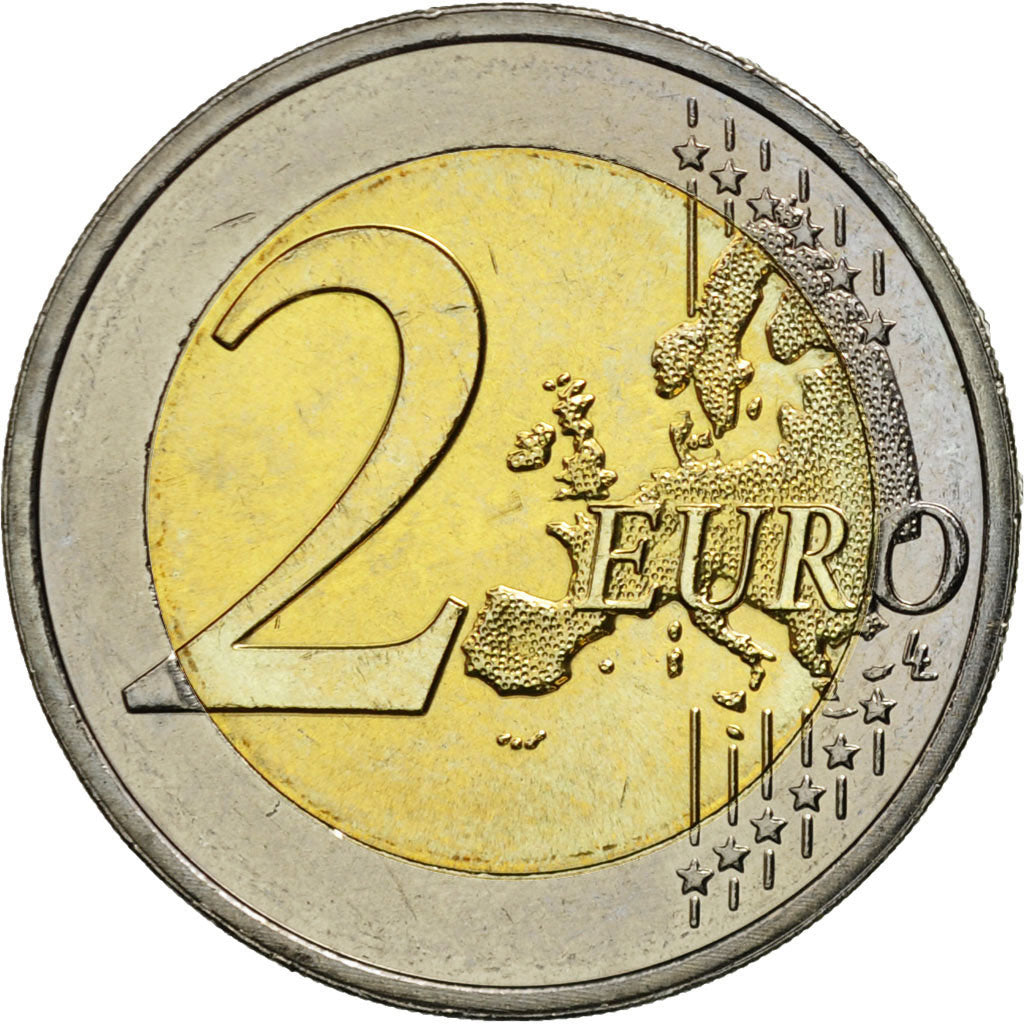 Luxembourg, 2 Euro, €uro 2002-2012, 2012, MS(63), Bi-Metallic
