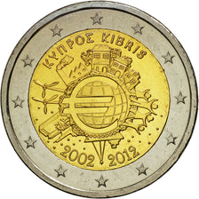 Cipro, 2 Euro, €uro 2002-2012, 2012, SPL, Bi-metallico