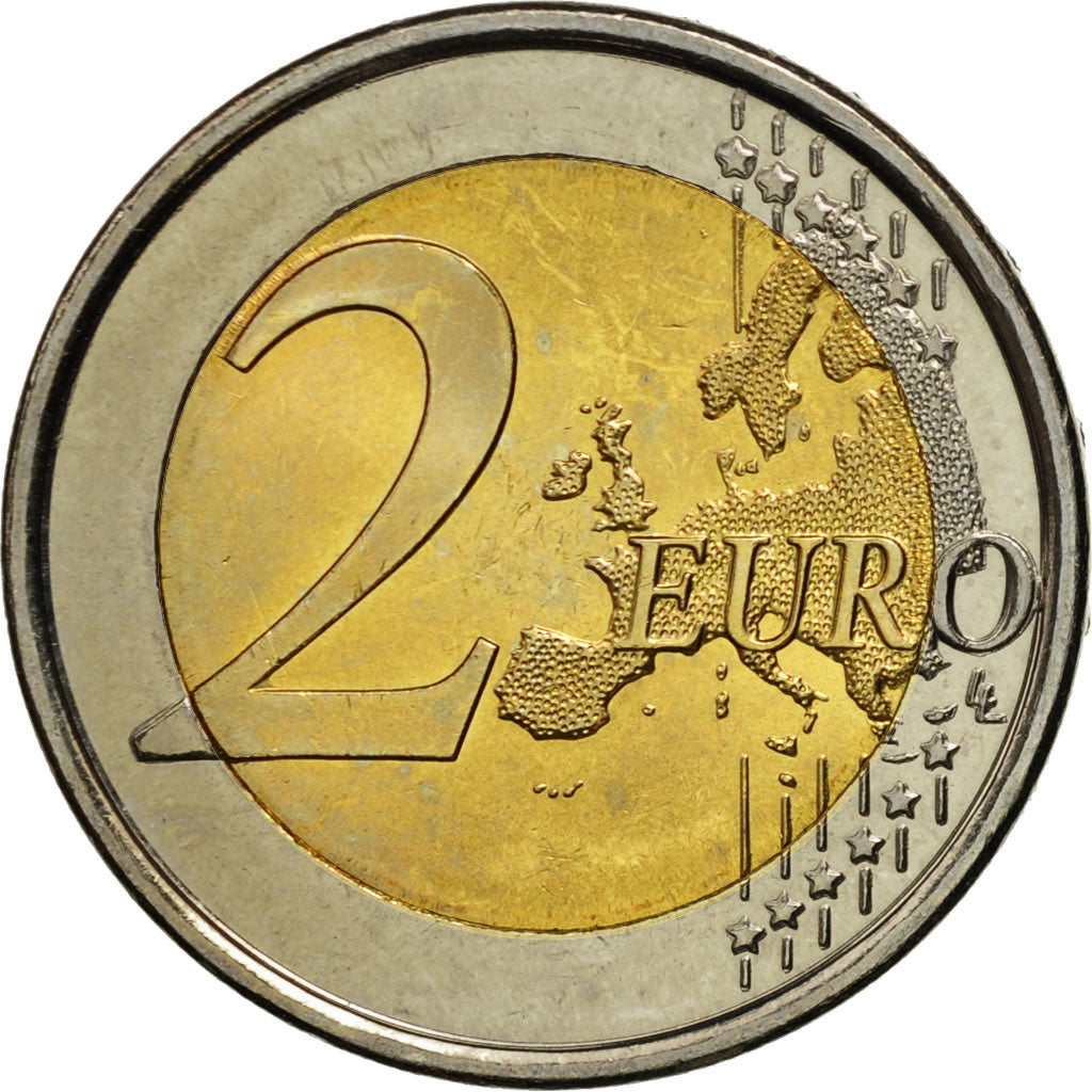 Hiszpania, 2 Euro, UNESCO, 2012, MS(63), Bimetaliczny