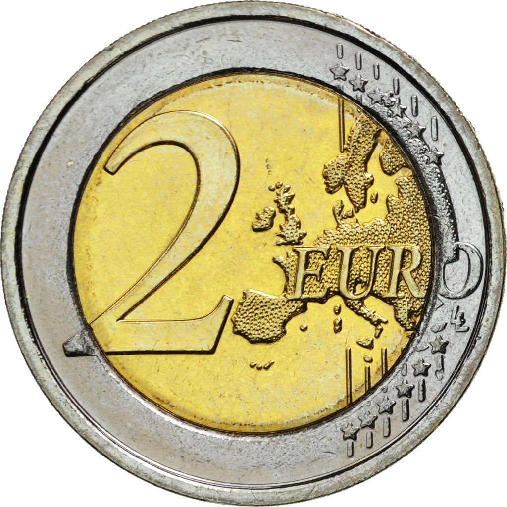 Belgium, 2 Euro, Queen Elisabeth, 2012, MS(63), Bi-Metallic