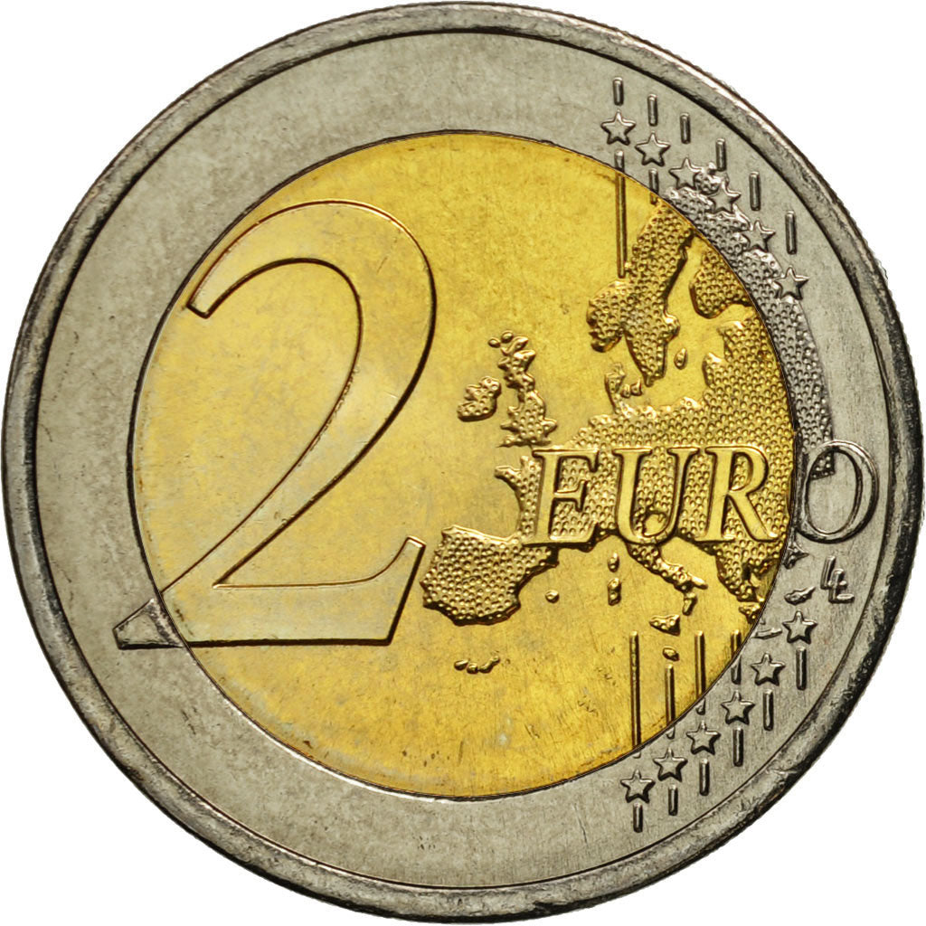 Portugal, 2 Euro, Guimaraes, 2012, MS(63), Bi-Metallic