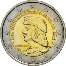 Monaco, 2 Euro, Lucien Ier de Monaco, 2012, MS(63), Bi-Metallic