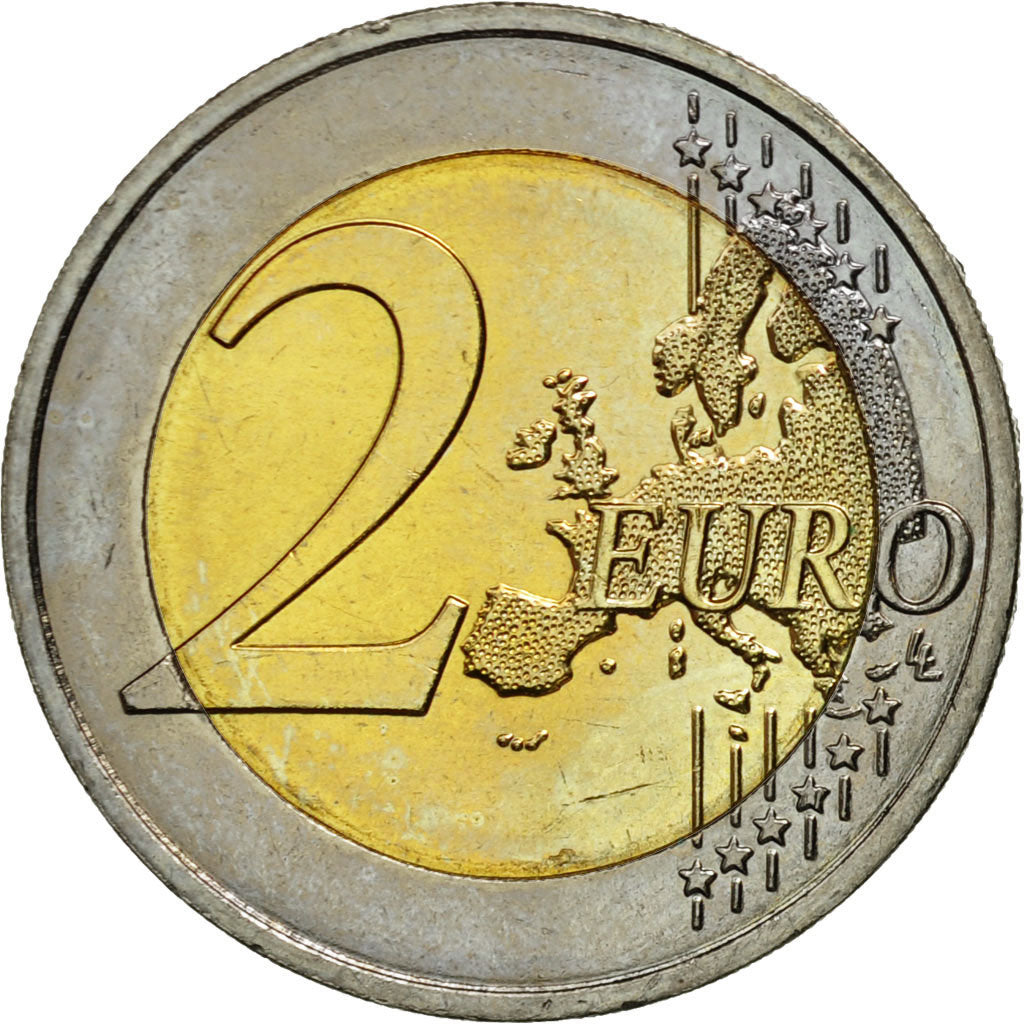 Monaco, 2 Euro, Lucien Ier de Monaco, 2012, MS(63), Bi-Metallic