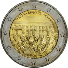 Malta, 2 Euro, Majorty reprensatation, 2012, MS(63), Bi-Metallic
