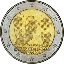 Luxembourg, 2 Euro, Grand Duc Guillaume, Comtesse Stéphanie de Lannoy, 2012