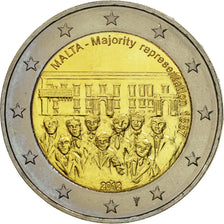 Malta, 2 Euro, Majorty reprensatation, 2012, UNZ, Bi-Metallic