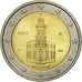 Niemcy, 2 Euro, Hessen, 2015, MS(63), Bimetaliczny