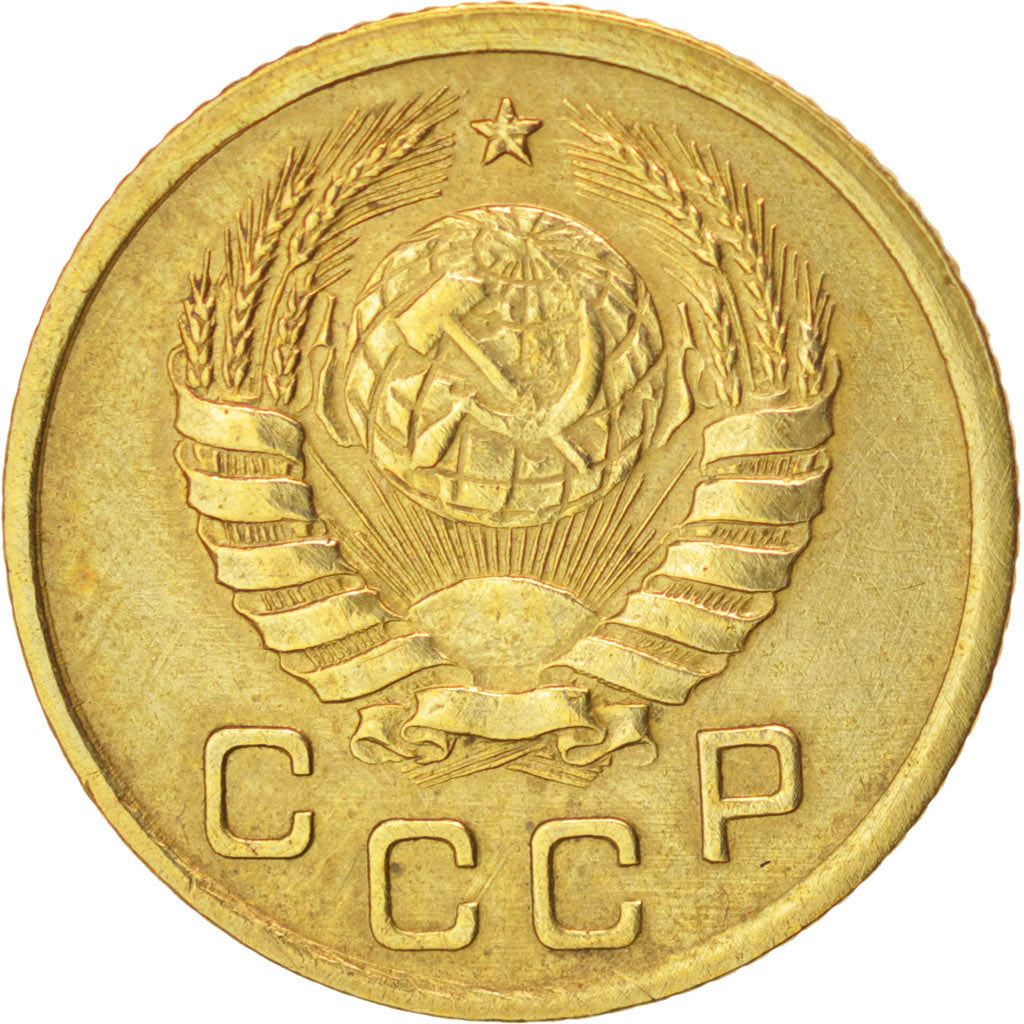 Russia, Kopek, 1938, BB, Alluminio-bronzo, KM:105