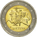 Lituania, 2 Euro, 2015, SPL, Bi-metallico