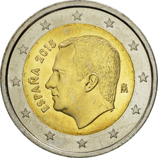 Spagna, 2 Euro, 2015, SPL, Bi-metallico