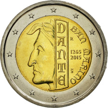 San Marino, 2 Euro, 2015, MS(63), Bi-Metallic