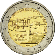 Malta, 2 Euro, 100th anniversary, 2015, MS(63), Bi-Metallic