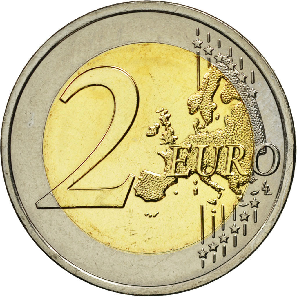 Malta, 2 Euro, 100th anniversary, 2015, MS(63), Bi-Metallic