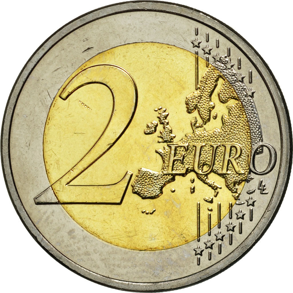 Malta, 2 Euro, 100th anniversary, 2015, MS(63), Bi-Metallic