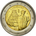 Włochy, 2 Euro, Dante Alighieri, 2015, MS(63), Bimetaliczny