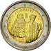Italy, 2 Euro, Dante Alighieri, 2015, MS(63), Bi-Metallic