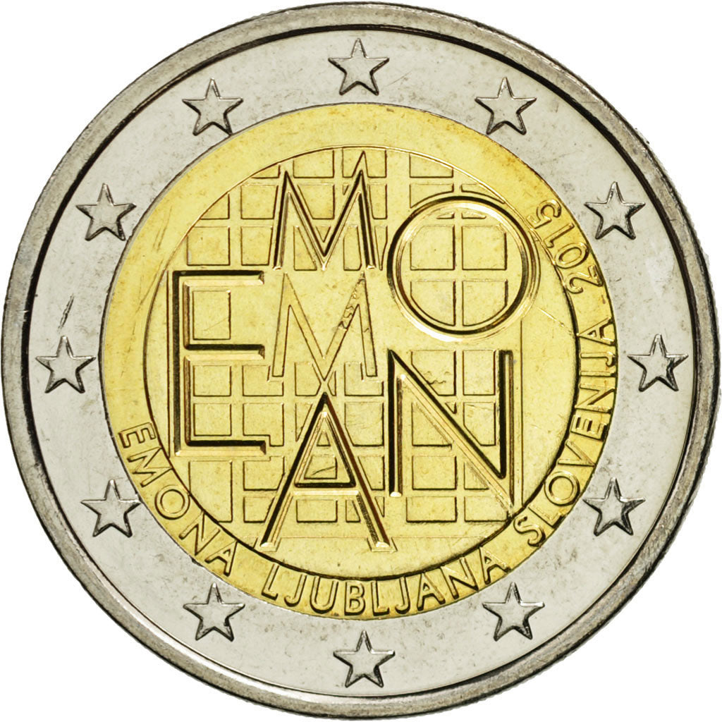 Slovénie, 2 Euro, Emona Ljublina, 2015, SPL, Bi-Metallic