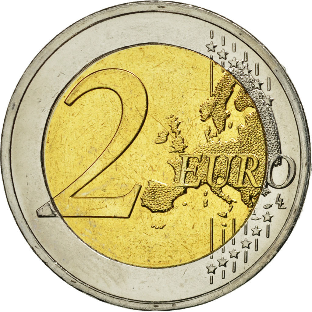 Griechenland, 2 Euro, 2015, UNZ, Bi-Metallic