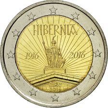 Irlanda, 2 Euro, Hibernia, 2016, SC, Bimetálico