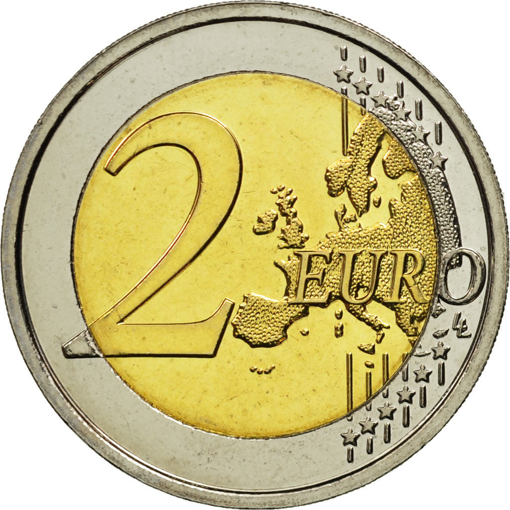 Belgium, 2 Euro, Team Belgium, 2016, MS(63), Bi-Metallic