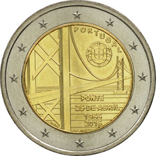 Portugal, 2 Euro, Ponte 25 de Abril, 2016, MS(63), Bi-Metallic