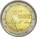 Słowenia, 2 Euro, 2016, MS(63), Bimetaliczny