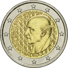 Grèce, 2 Euro, Dmitri Mitropoulos, 2016, SPL, Bi-Metallic
