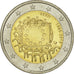 Estonia, 2 Euro, Flag, 2015, UNZ, Bi-Metallic