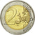 Coin, France, 2 Euro, Flag, 2015, MS(63), Bi-Metallic