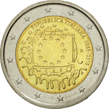 Italien, 2 Euro, Flag, 2015, UNZ, Bi-Metallic