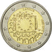 Latvia, 2 Euro, Flag, 2015, UNZ, Bi-Metallic