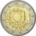 Latvia, 2 Euro, Flag, 2015, MS(63), Bi-Metallic