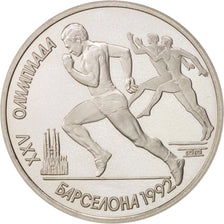RUSSIA, Rouble, 1991, KM #302, MS(65-70), Copper-Nickel, 31, 12.28