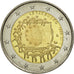 Luxembourg, 2 Euro, Flag, 2015, MS(63), Bi-Metallic