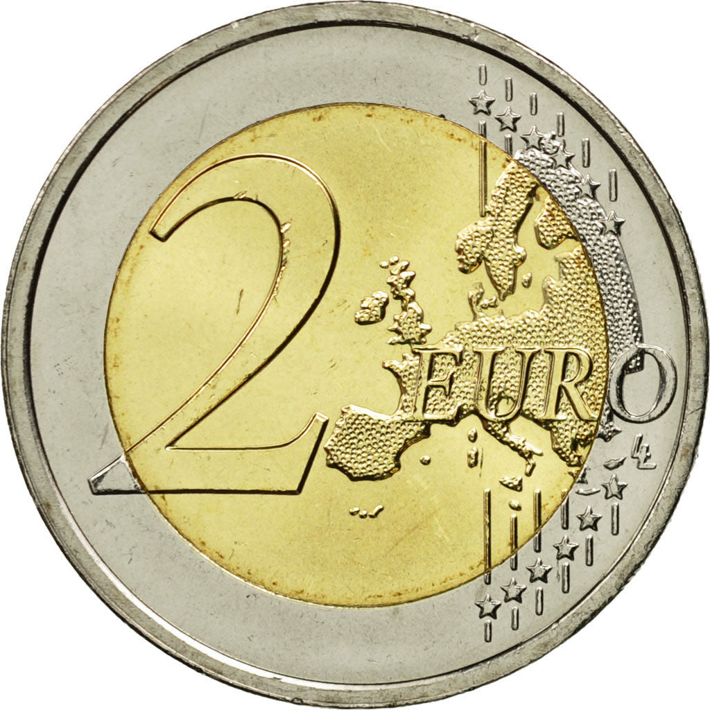 Malte, 2 Euro, Flag, 2015, SPL, Bi-Metallic