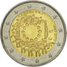 Netherlands, 2 Euro, Flag, 2015, MS(63), Bi-Metallic