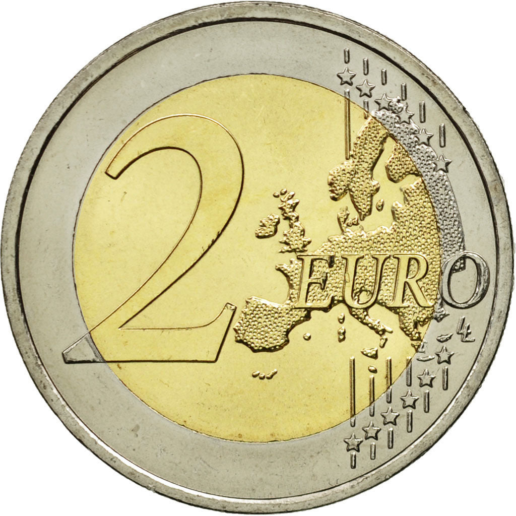 Autriche, 2 Euro, Flag, 2015, SPL, Bi-Metallic
